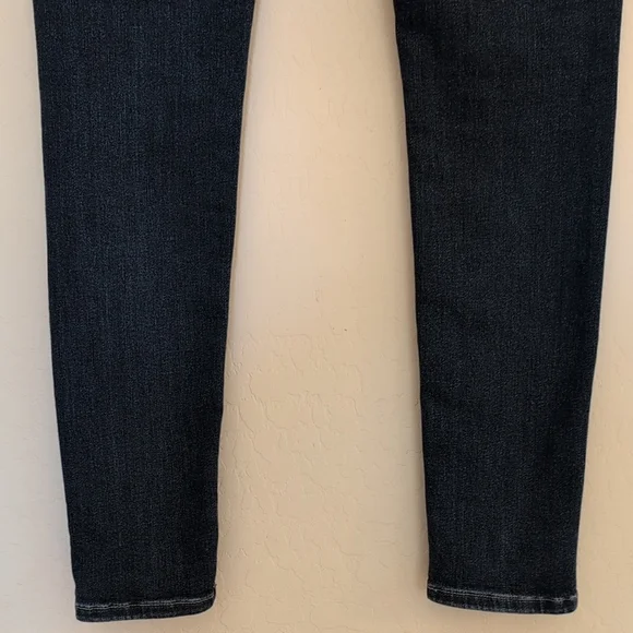 BKE Payton Mid Rise Skinny Universal Fit Dark Blue Wash Denim Jean - Size 28 - Picture 7 of 12